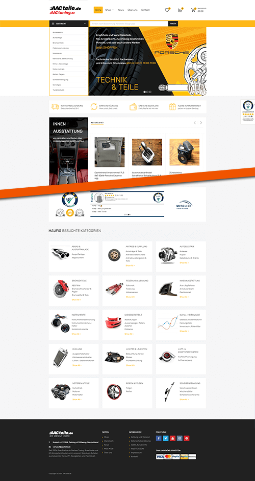 Herní Zóna web reference layout homepage